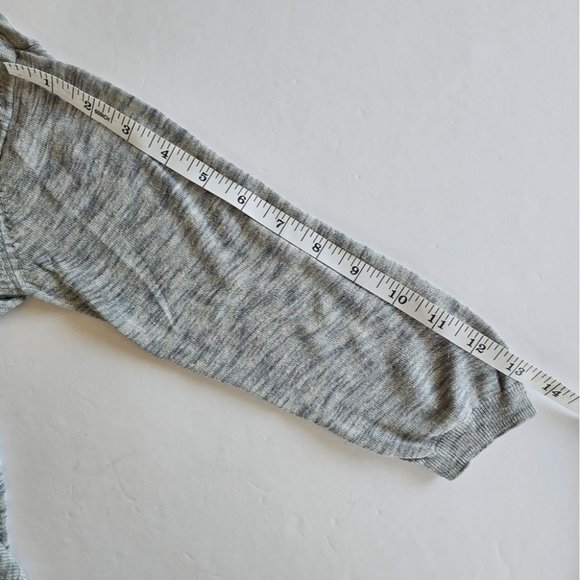 Aritzia Wilfred Balzac Linen Blend Sweater Heather Gray Size M - Picture 10 of 12